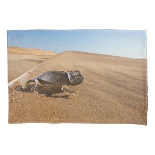 Deserts Namaqua Chameleon in Desert Pillowcase