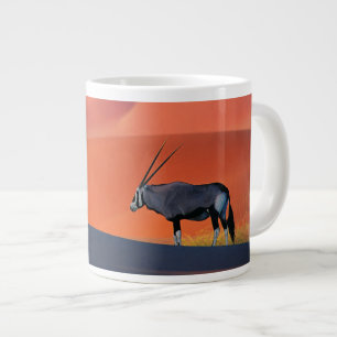 Deserts Namib Desert Oryx Large Coffee Mug