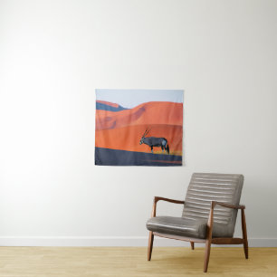 Deserts Namib Desert Oryx Tapestry
