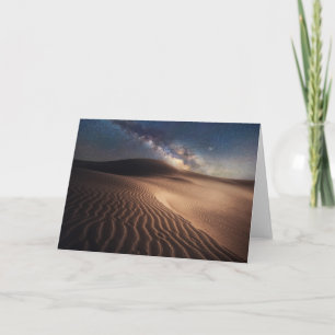 Deserts Ordos City Mongolia China Card