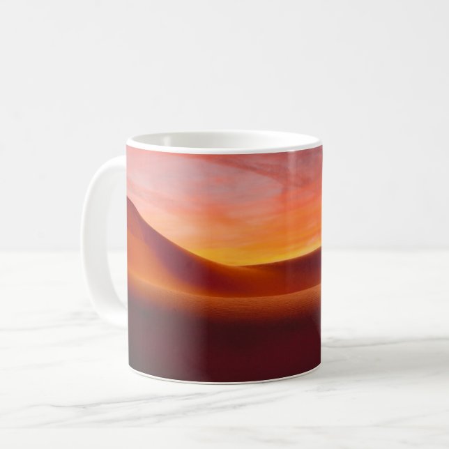 Deserts | Rolling Desert Landscape Coffee Mug (Front Left)