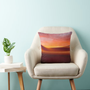 Deserts Rolling Desert Landscape Cushion