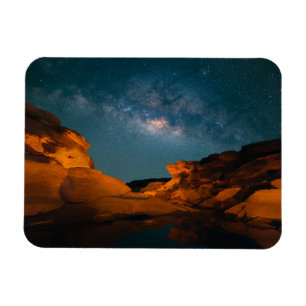 Deserts Sam Pan Bok Night time Thailand Magnet