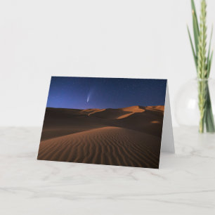 Deserts Sand Dune Galaxy Card