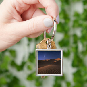 Deserts Sand Dune Galaxy Key Ring