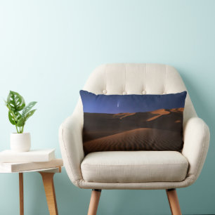Deserts Sand Dune Galaxy Lumbar Cushion