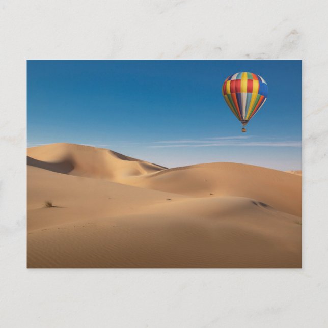 Deserts | Sand Dunes in the Dubai Desert Postcard (Front)