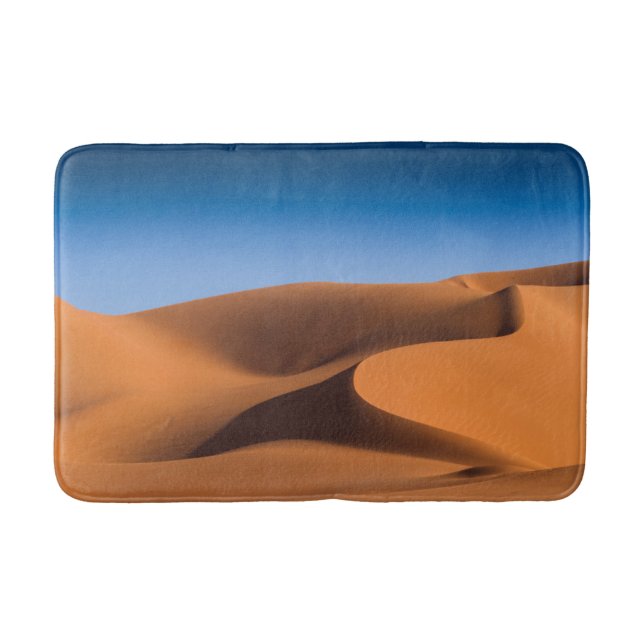 Deserts | Sand Dunes Near Illizi, South Algeria Bath Mat (Front)
