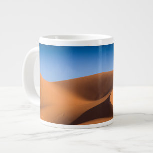 Deserts Sand Dunes Near Illizi, South Algeria Large Coffee Mug