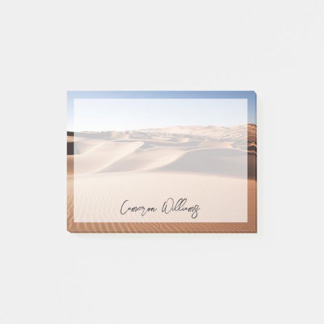 Deserts | United Arab Emirates Sand Dunes Post-it Notes (Front)
