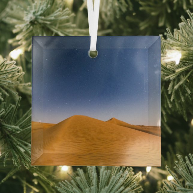 Deserts | Wahiba Sands, Oman Glass Tree Decoration (Insitu)