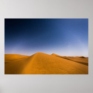 Deserts   Wahiba Sands, Oman Poster