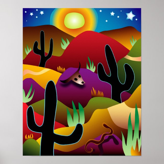Desertscape Poster (Front)