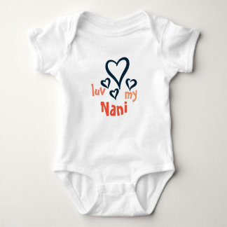 Desi Baby Onsie - Luv My Nani 1 Baby Bodysuit