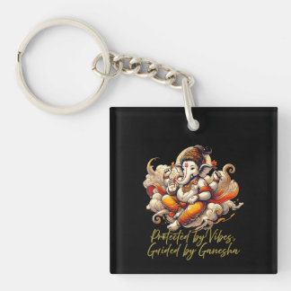 Desi Spiritual Vibes, Meditation Energy Key Ring