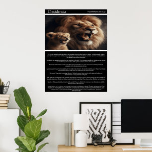 Desiderata: A Moment of Shared Strength Poster