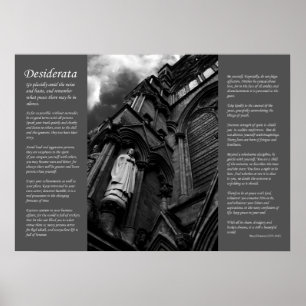 Desiderata - Forever Watching Poster