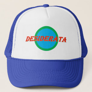 DESIDERATA Hat
