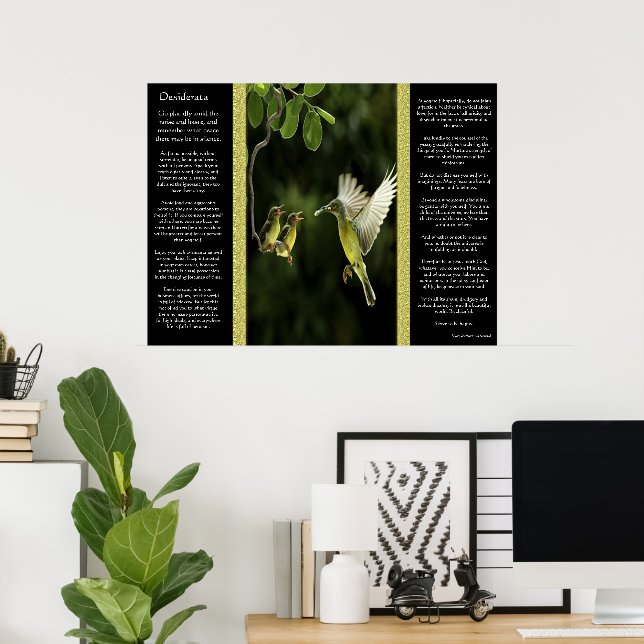 Desiderata Hummingbird Posters 2 (Home Office)