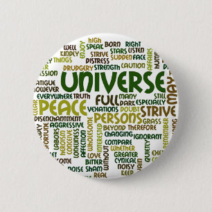 Desiderata Motivational Poem Words Badge Button
