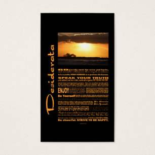 Desiderata Poem Waves At Sunset