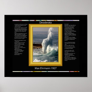 DESIDERATA Splash Posters