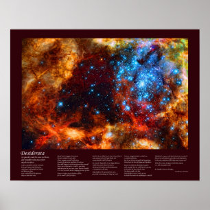 Desiderata - Stellar Nursery in Tarantula Nebula Poster