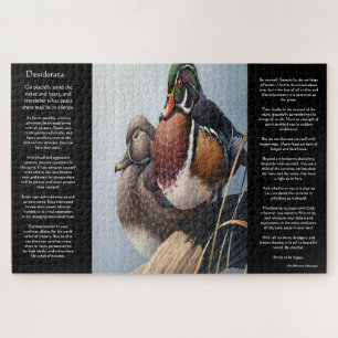 DESIDERATA  two ducks looking at you Jigsaw Puzzle