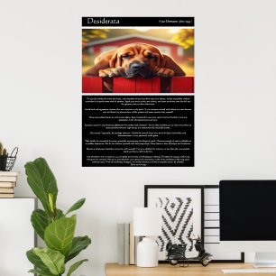 Desiderata: Where Peace Resides Poster