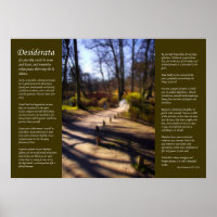 Desiderata - Woodland Bridge Path