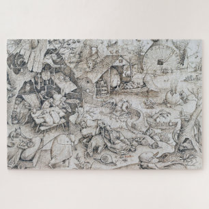 Desidia (Sloth), Pieter Bruegel Jigsaw Puzzle