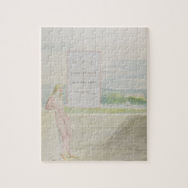Design 13 for 'Ode on a Distant Prospect of Eton C Jigsaw Puzzle (Vertical)