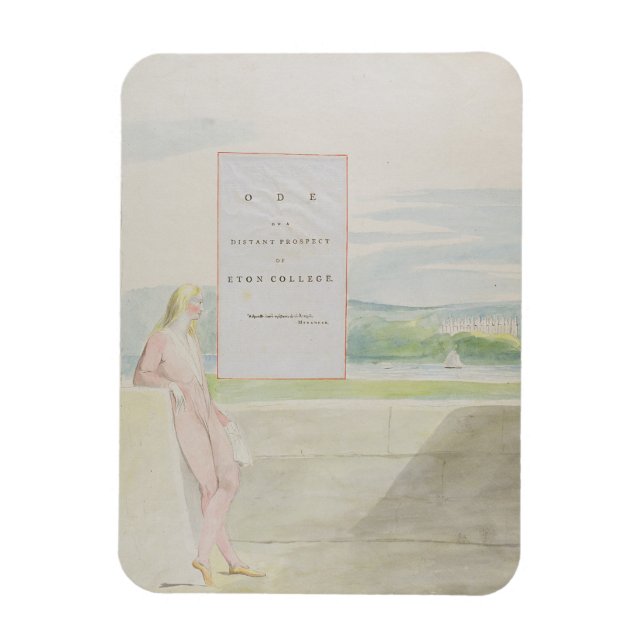 Design 13 for 'Ode on a Distant Prospect of Eton C Magnet (Vertical)