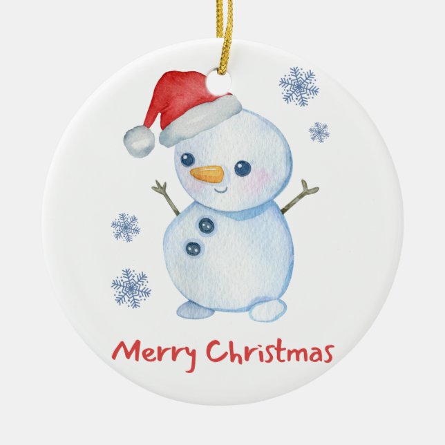 Design 3 ceramic ornament (Front)