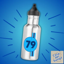 Design 79 in blue with stripes