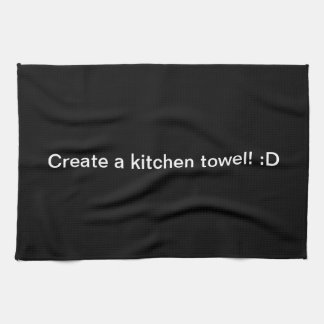 Design A Black Kitchen Towel