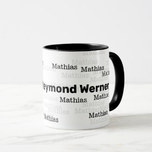 design a nice mug with your own name on it