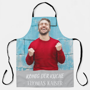 Design apron with its own name and photo