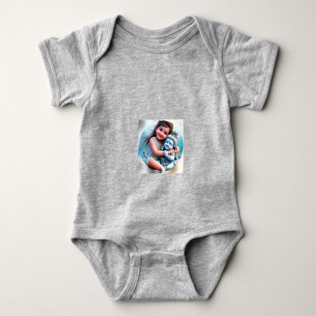Design baby wear baby bodysuit (Front)