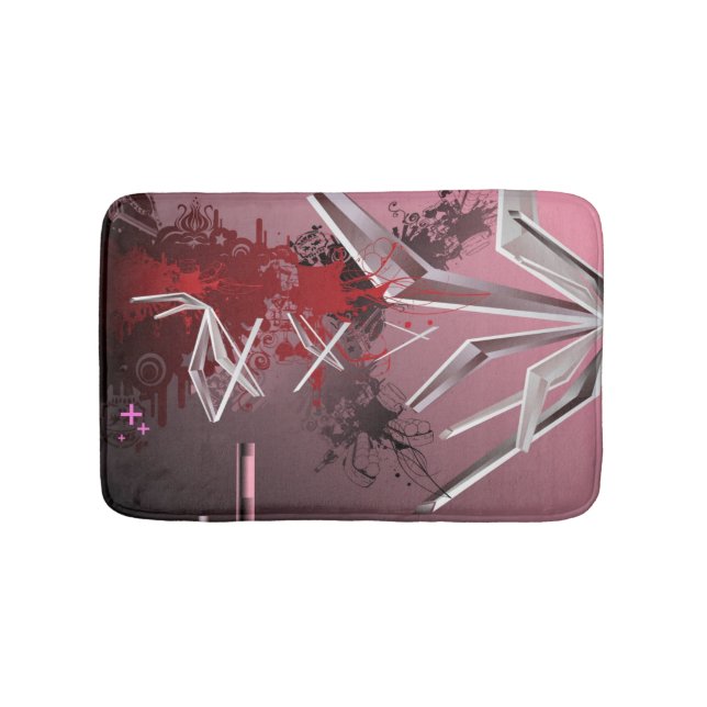 Design Backgrounds Bath Mat (Front)