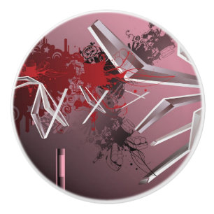 Design Backgrounds Ceramic Knob