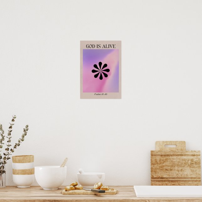 Design / Bold / Dorm / Poster / Aesthetic / Ombre  (Kitchen)