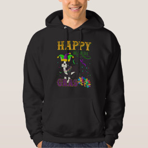 Design Boston Terrier Dog Vintage Animal Arts Mard Hoodie