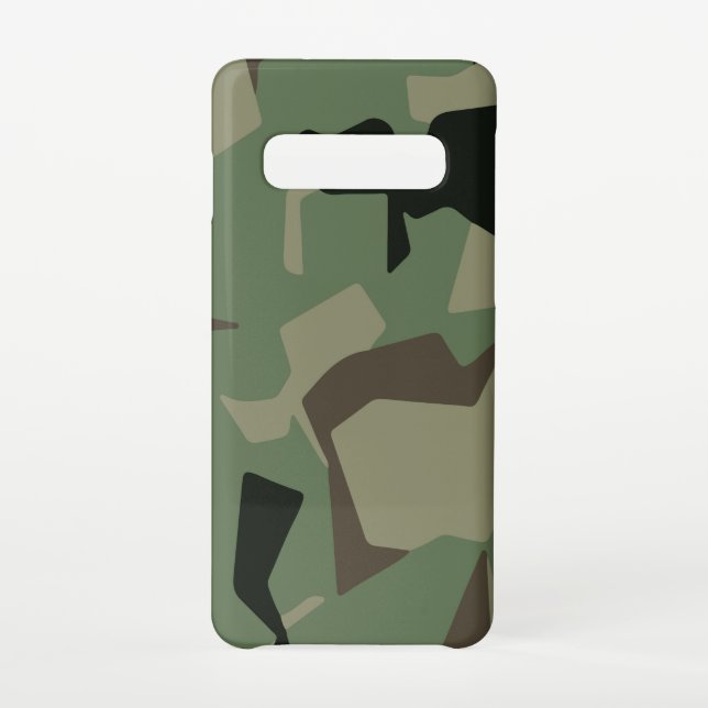 Design Camo khaki Samsung Galaxy Case (Back)