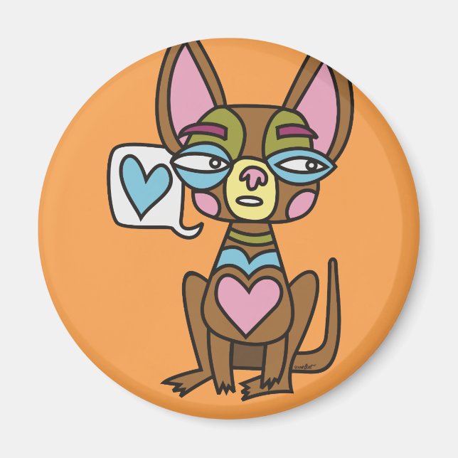 Design Chiwawa Magnet (Front)