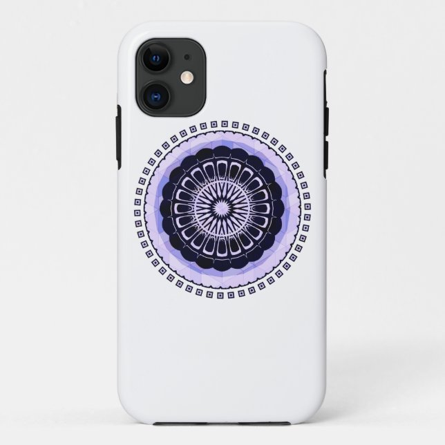 design circular pattern mandala Case-Mate iPhone case (Back)