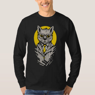 Design Costume Cat Mafia Boss Vintage Essential T-Shirt