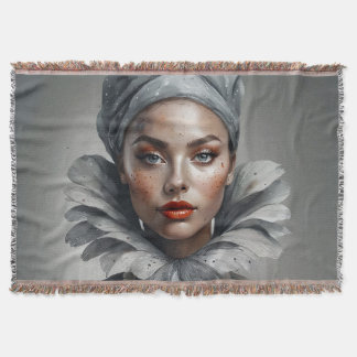 Design cover throw blanket