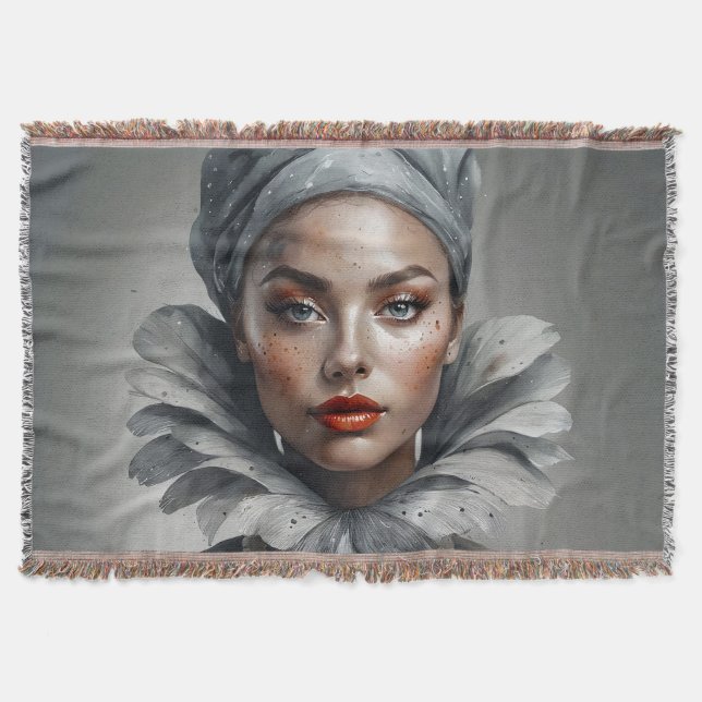 Design cover throw blanket (Front)