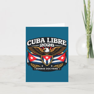 Design Cuba Cuba Libre Donroe Doctrine Card